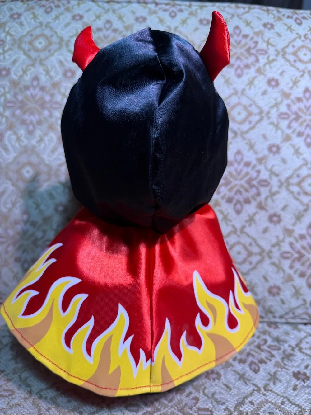 Vintage Padma Animated Halloween Devil Kid Doll Flame Dress Motionette Tested